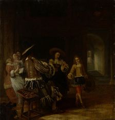 Merry Company, c1680. Creator: Monogrammist HVB