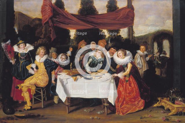 Merry Company, c1620. Creator: Dirck Hals.