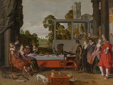 Merry Company on a Terrace. Creator: Willem Pietersz. Buytewech