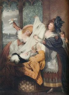 Merry Wives of Windsor: Act III, Scene III c18th century. Artist: IP Simon