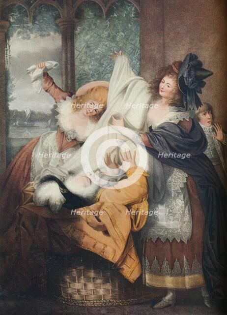 'Merry Wives of Windsor: Act III, Scene III', c18th century. Artist: IP Simon