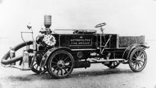 Merryweather chemical fire engine, c1905. Creator: Unknown
