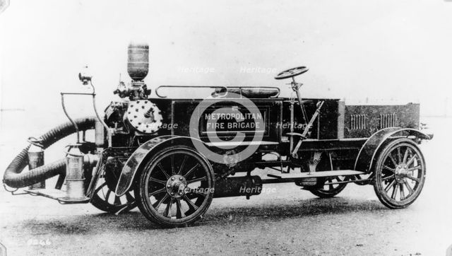 Merryweather chemical fire engine, c1905. Creator: Unknown.
