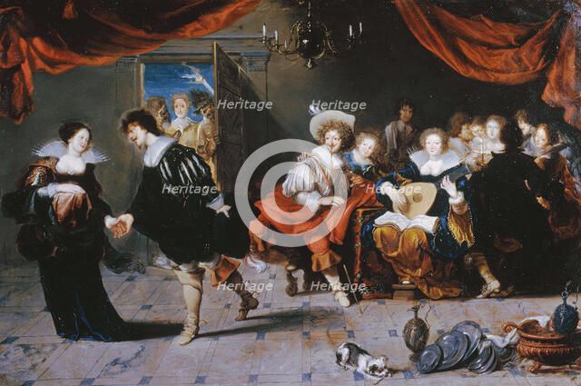 Merrymakers in an Inn, 1630-1639. Creator: Simon de Vos.