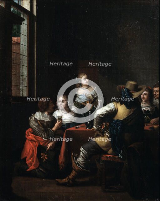 Merrymeeting'. Creator: Horemans, Jan Joseph, the Elder (1682-1759).