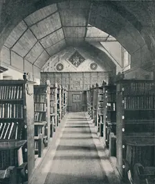 Merton College Library 1903. Artist: Gillman