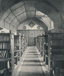 Merton College Library 1903. Artist: Gillman