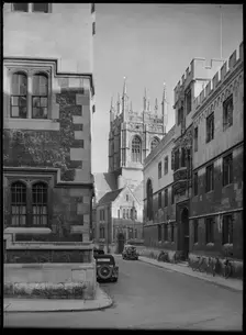 Merton Street, Oxford, Oxfordshire, 1945-1960. Creator: Margaret F Harker