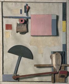 Merzbild Kijkduin, 1923. Artist: Schwitters, Kurt (1887-1948)