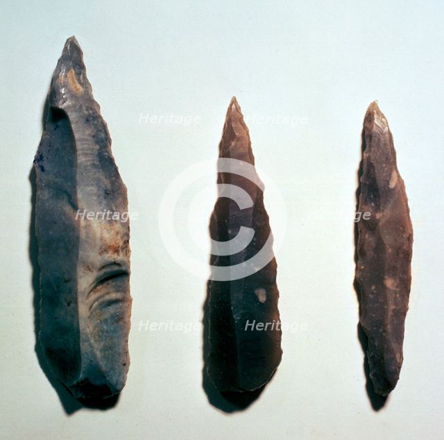 Mesolithic Microliths. Artist: Unknown