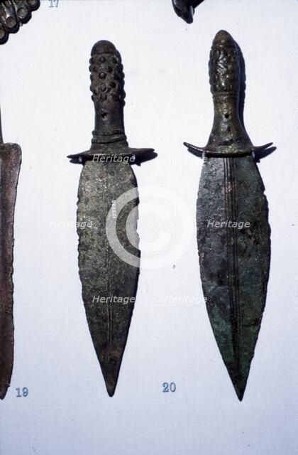 Mesopotamia, Daggers, 3rd millennium BC. Artist: Unknown.