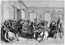 Mesmer's tub, 1779 (1875). Creator: Unknown
