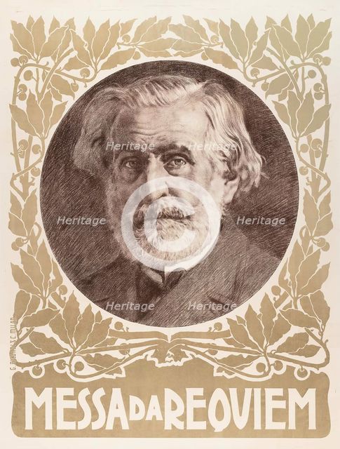 Messa da Requiem - Giuseppe Verdi, c1900. Creator: Anon.