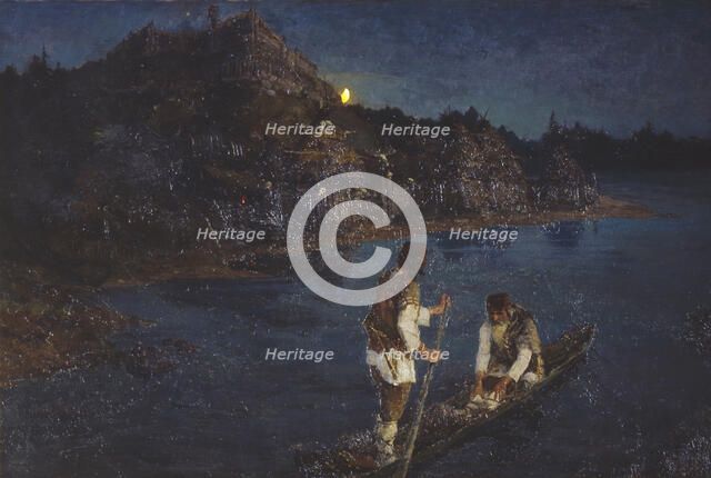 Messenger, 1897. Artist: Roerich, Nicholas (1874-1947)