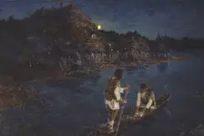 Messenger, 1897. Artist: Roerich, Nicholas (1874-1947)