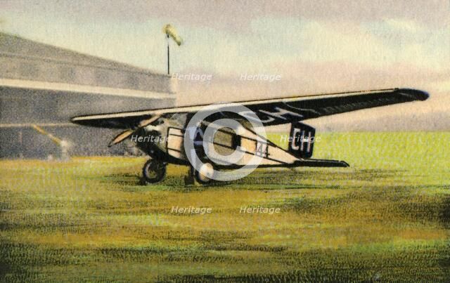 Messerschmitt M 18 plane, 1920s, (1932). Creator: Unknown.