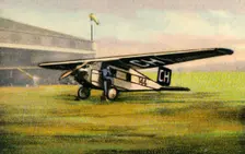 Messerschmitt M 18 plane, 1920s, (1932). Creator: Unknown