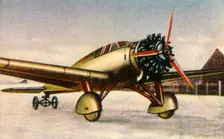Messerschmitt M 28 mail plane, 1932. Creator: Unknown
