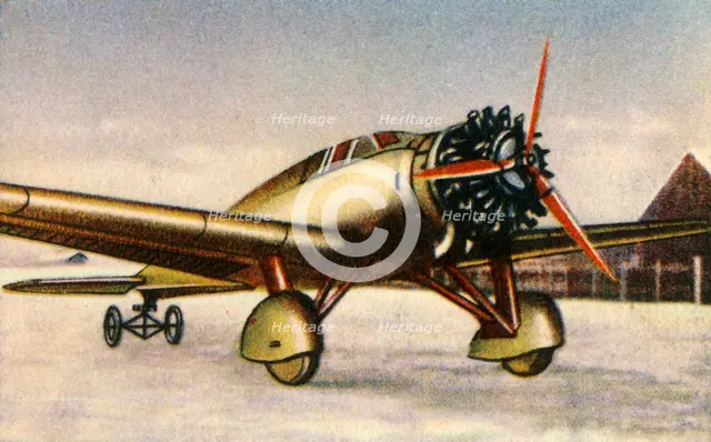 Messerschmitt M 28 mail plane, 1932.  Creator: Unknown.