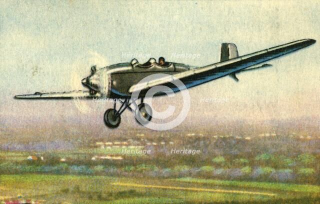 Messerschmitt M 23b plane, 1920s, (1932). Creator: Unknown.