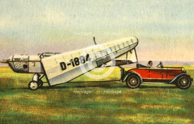 Messerschmitt M 23c plane, 1920s, (1932). Creator: Unknown.