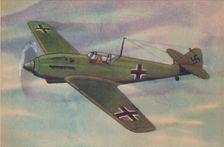 Messerschmitt M.E. 109 Fighter Monoplane c1944. Creator: Unknown