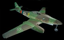 Messerschmitt Me 262 A-1a Schwalbe (Swallow), 1940s. Creator: Messerschmitt A.G.