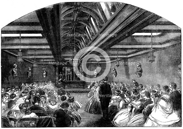 Messers. Collard's Concert-room, Grosvenor-street, 1862. Creator: Unknown.