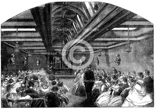 Messers. Collard's Concert-room, Grosvenor-street, 1862. Creator: Unknown.