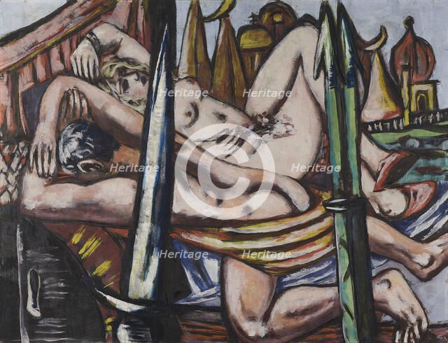 Messingstadt, 1944. Creator: Beckmann, Max (1884-1950).