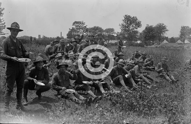 Mess, between c1915 and c1920. Creator: Bain News Service.
