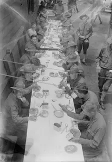 Mess, Fort Totten, between c1915 and c1920. Creator: Bain News Service