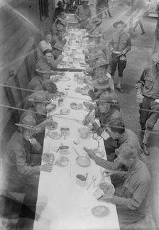 Mess, Fort Totten, between c1915 and c1920. Creator: Bain News Service