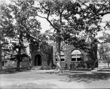 Mess Hall, M[ichigan] M[ilitary] A[cademy] , Orchard Lake, Michigan, The, between 1900 and 1906. Creator: Unknown