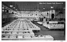 Mess hall, Chanute airfield, Rantoul, Ilinois, USA