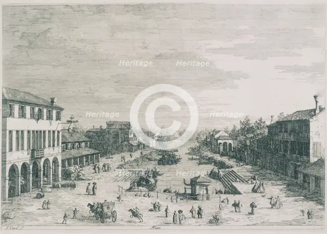 Mestre, 1741-1743. Creator: Canaletto.