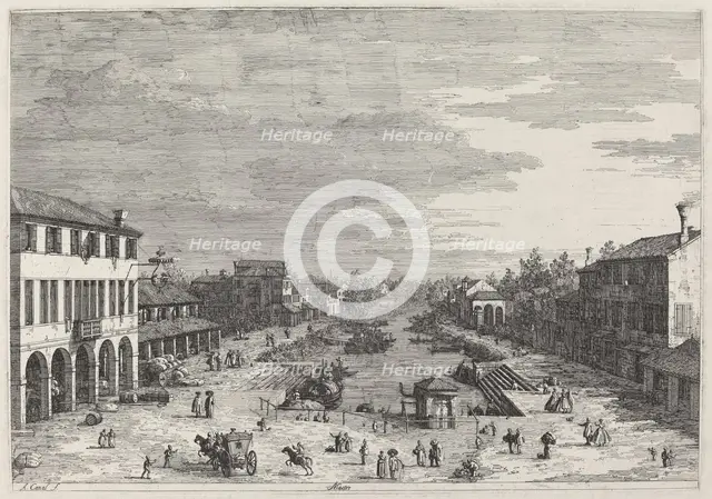 Mestre, c. 1735/1746. Creator: Canaletto.