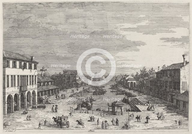 Mestre, c. 1735/1746. Creator: Canaletto.