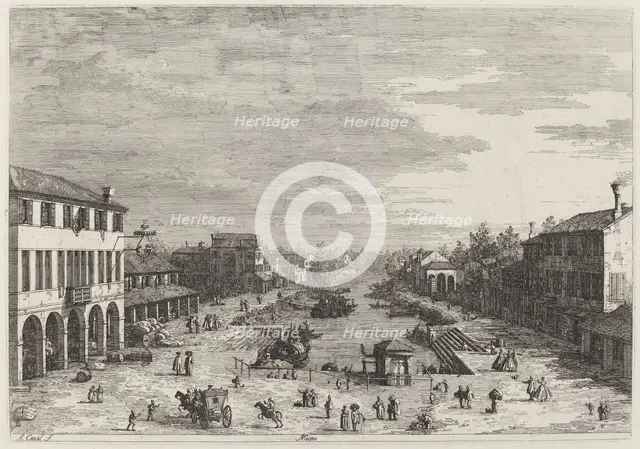 Mestre, c. 1735/1746. Creator: Canaletto.