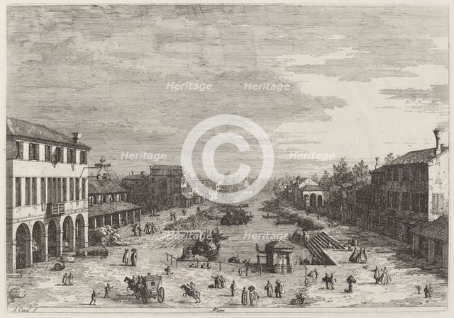 Mestre, c. 1735/1746. Creator: Canaletto.