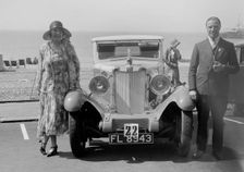 MG 18/80 of Mrs R Gough at the B&HMC Brighton Motor Rally, 1930. Artist: Bill Brunell