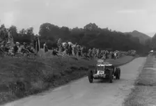 MG competing in the Shelsley Walsh Hillclimb, Worcestershire, 1935. Artist: Bill Brunell