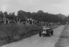 MG competing in the Shelsley Walsh Hillclimb, Worcestershire, 1935. Artist: Bill Brunell