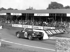 MG A twin cam, Olthoff, Goodwood B.A.R.C. 1961. Creator: Unknown
