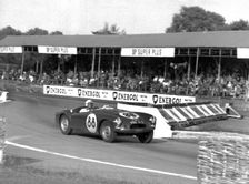 MG A twin cam, Olthoff, Goodwood B.A.R.C. 1961. Creator: Unknown