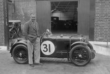 MG C type Midget of Cyril Paul at the RAC TT Race, Ards Circuit, Belfast, 1932. Artist: Bill Brunell