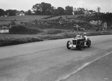 MG C type Midget of Cyril Paul competing in the RAC TT Race, Ards Circuit, Belfast, 1932. Artist: Bill Brunell