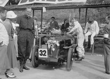 MG C type Midget of Goldie Gardner at the RAC TT Race, Ards Circuit, Belfast, 1932. Artist: Bill Brunell
