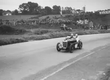 MG C type Midget of Goldie Gardner competing in the RAC TT Race, Ards Circuit, Belfast, 1932. Artist: Bill Brunell