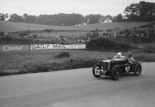 MG C type Midget of Hugh Hamilton at practice for the RAC TT Race, Ards Circuit, Belfast, 1932. Artist: Bill Brunell